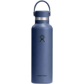 Hydro Flask Standard Mouth 621 ml insulated stainless steel water bottle Corporate blue