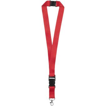 Yogi Lanyard mit Sicherheitsverschluss Rot