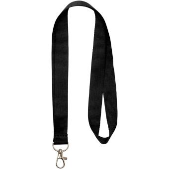 Impey lanyard with convenient hook Black