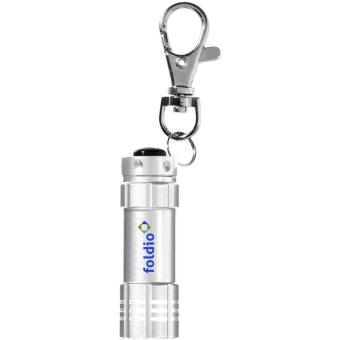 Astro LED keychain light Silver