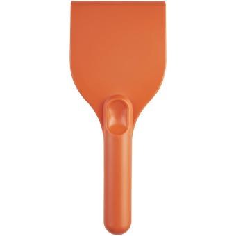 Chilly large recycled plastic ice scraper Orange