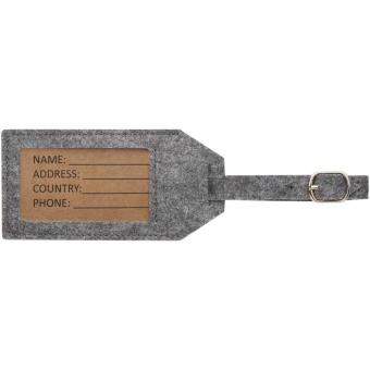 Tie luggage tag Convoy grey