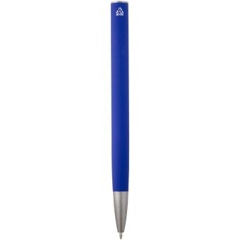 Ziguur recycled aluminium ballpoint pen (black ink) Aztec blue