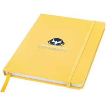 Spectrum A5 hard cover notebook Yellow