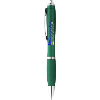 Nash ballpoint pen coloured barrel and grip Green