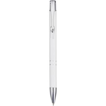 Moneta aluminium click ballpoint pen White