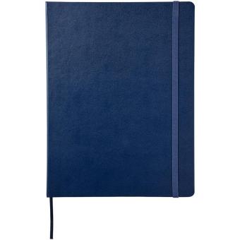 Moleskine Classic XL hard cover notebook - ruled Sapphire