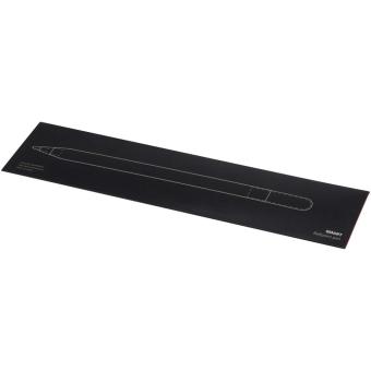 SMART recycled aluminium twist ballpoint pen (black ink) Red