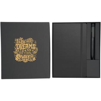 Moleskine notebook and pen gift set Black