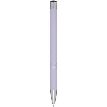 Moneta soft touch ballpoint pen (black ink) Lilac