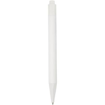 Terra corn plastic ballpoint pen (blue ink) White