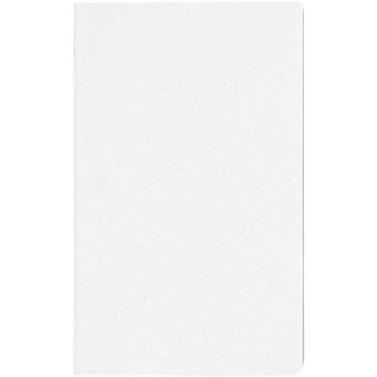 Fabia Notizbuch mit Cover aus Crush Papier Weiß