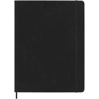 Moleskine soft cover 12 month weekly XL planner Black