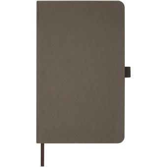 Fabianna Hardcover Notizbuch aus Crush-Papier Espresso