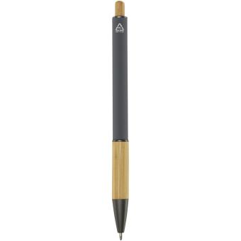 Darius recycled aluminium ballpoint pen Convoy grey