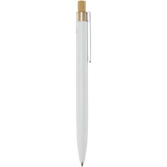 Nooshin recycled aluminium ballpoint pen White