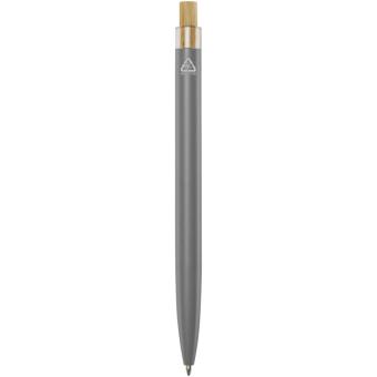 Nooshin recycled aluminium ballpoint pen Convoy grey