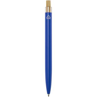 Nooshin recycled aluminium ballpoint pen (blue ink) Aztec blue