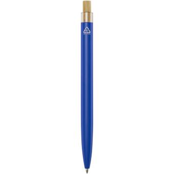 Nooshin recycled aluminium ballpoint pen Aztec blue