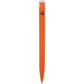 Unix recycled plastic ballpoint pen Orange