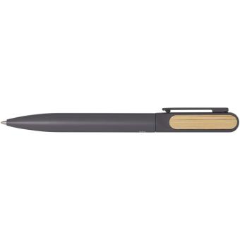 Blanca recycled aluminium ballpoint pen (blue ink) Gray
