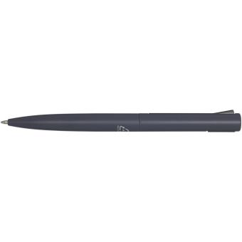 Juana recycled aluminium ballpoint pen (blue ink) Gray