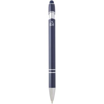 Kish ballpoint pen with silver finish (blue ink) Navy