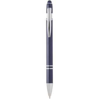 Kish Kugelschreiber mit silbernem Finish (blaue Mine) 