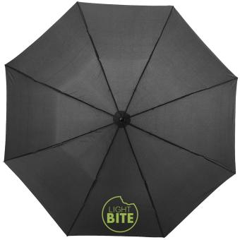Oho 20" foldable umbrella Black