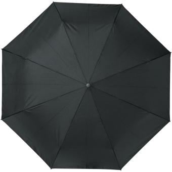 Bo 21" foldable auto open/close recycled PET umbrella Black