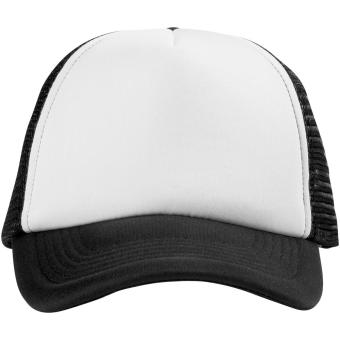 Trucker 5 panel cap Black/white