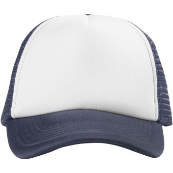 Trucker Kappe mit 5 Segmenten Navy weiss