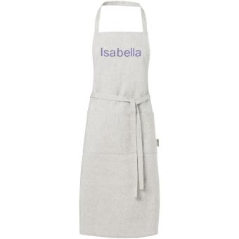 Pheebs 200 g/m² recycled cotton apron Heather smoke