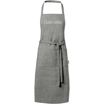 Pheebs 200 g/m² recycled cotton apron Smoke