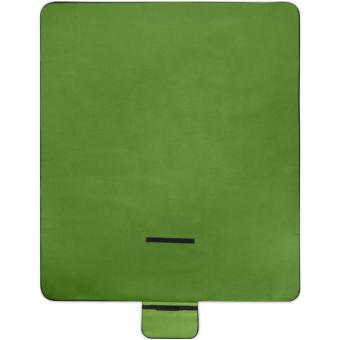 Salvie recycled plastic picnic blanket Green