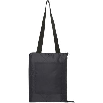 Clary Picknickdecke aus Recyceltem GRS-Polyester Schwarz