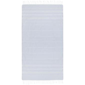 Anna 150 g/m² hammam cotton towel 100x180 cm Light blue