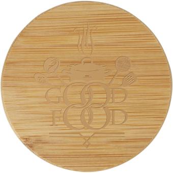 Zen Teekanne mit Sieb und Deckel aus Bambus Transparent