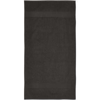 Charlotte 450 g/m² cotton towel 50x100 cm Anthracite