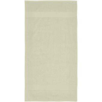 Charlotte 450 g/m² cotton towel 50x100 cm Light grey