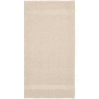 Amelia 450 g/m² cotton towel 70x140 cm Fawn