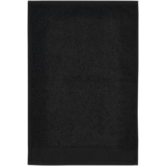 Chloe 550 g/m² cotton towel 30x50 cm Black