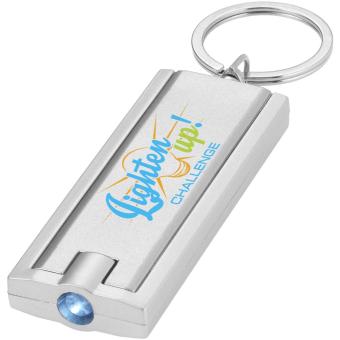 Castor LED-Schlüssellicht Silber