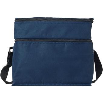 Oslo 2-zippered compartments cooler bag 13L Navy