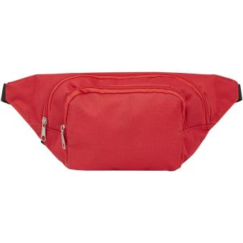 Santander fanny pack with two compartments Red