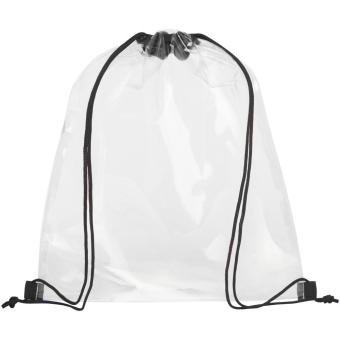 Lancaster Premium Turnbeutel 5L Transparent schwarz