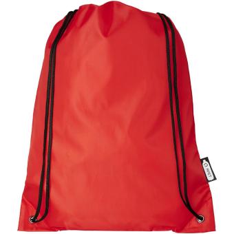 Oriole RPET drawstring bag 5L Red