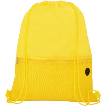 Oriole mesh drawstring bag 5L Yellow