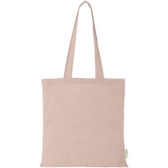 Orissa 100 g/m² GOTS organic cotton tote bag 7L Pink