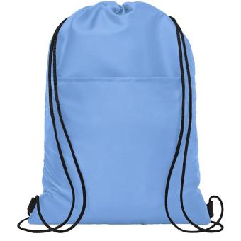 Oriole 12-can drawstring cooler bag 5L Light blue